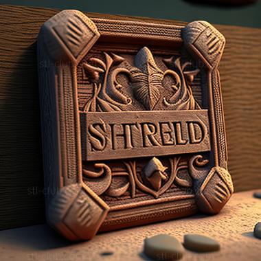 3D модель St Firefly Studios Stronghold игра (STL)